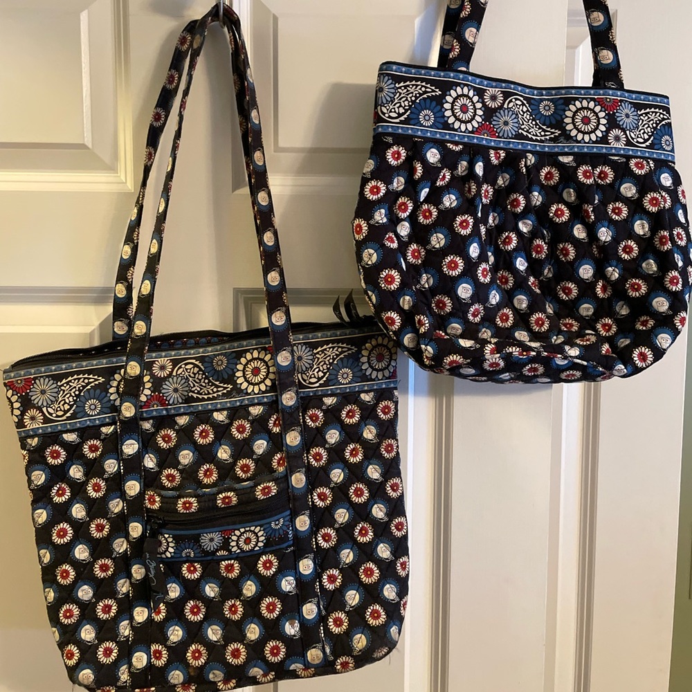 2 Pre-loved Night Owl Vera Bradley bags